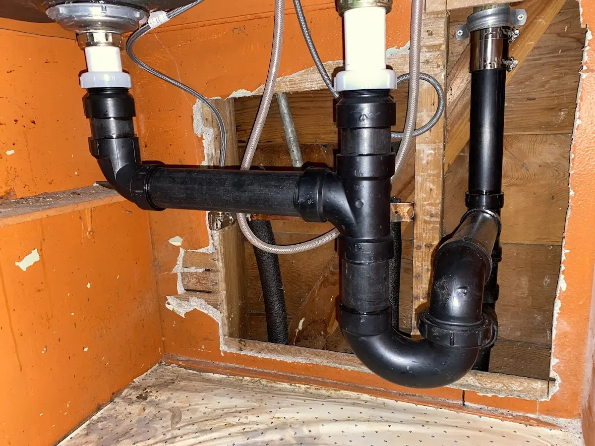 Professional Repiping Services equipment and tools on the job in Moose Lake